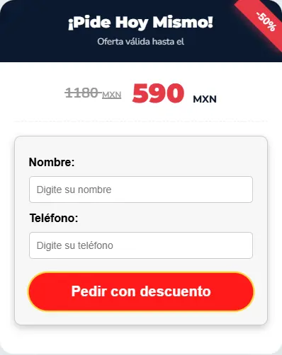 Rellene el formulario