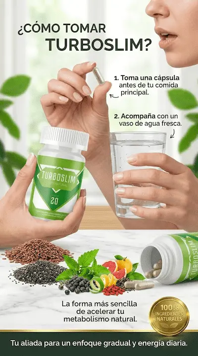 Demostración de uso de TurboSlim con agua